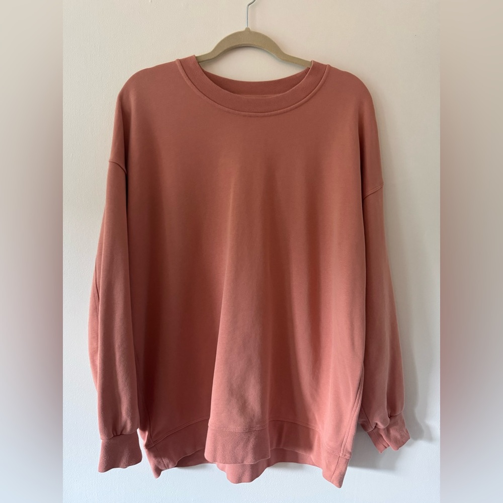 Lululemon Perfectly Oversized Crew Womens Size 10 - Picture 4 of 5